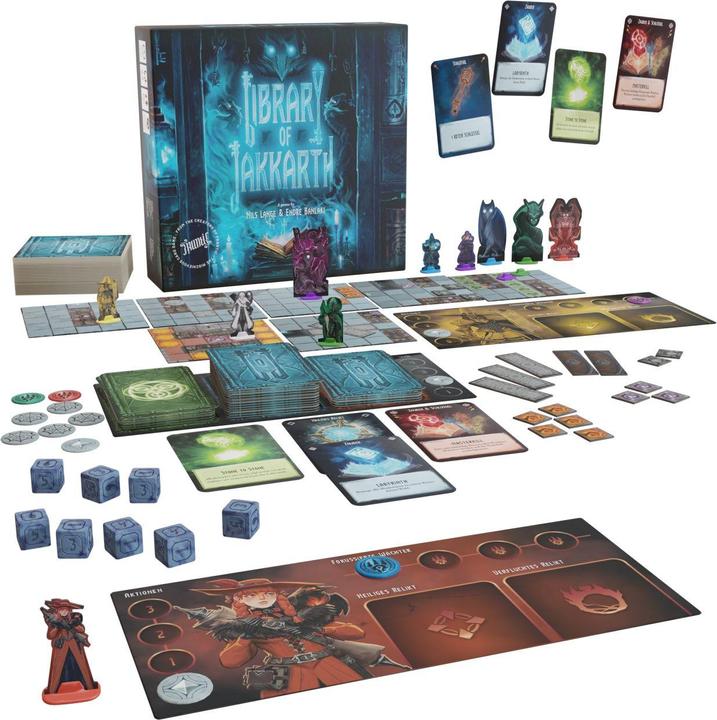 Actual product image Library of Jakkarth (English, German)