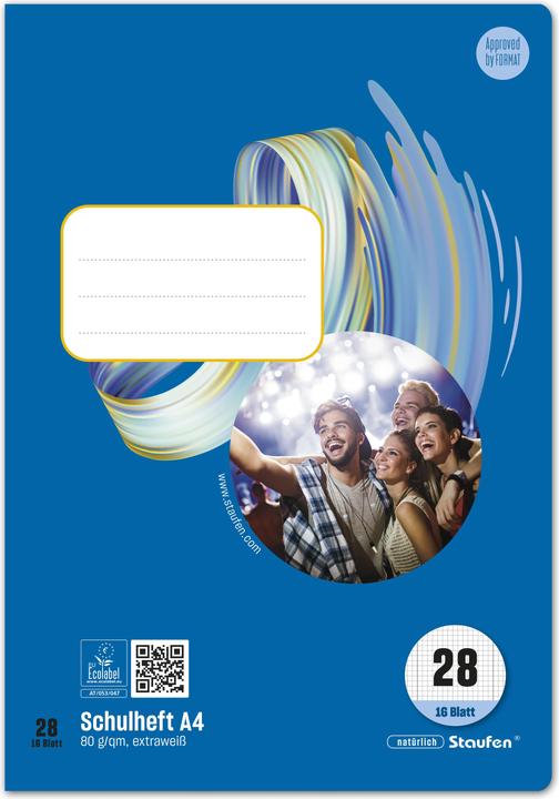 Produktbild Ursus Schulheft (A4, Kariert)