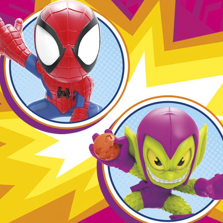 Produktbild Hasbro F70625X0 Spiderman STUNT SQUAD Mini Playset