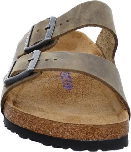 Actual product image Birkenstock Arizona Soft Footbed natural leather oiled normal (37)