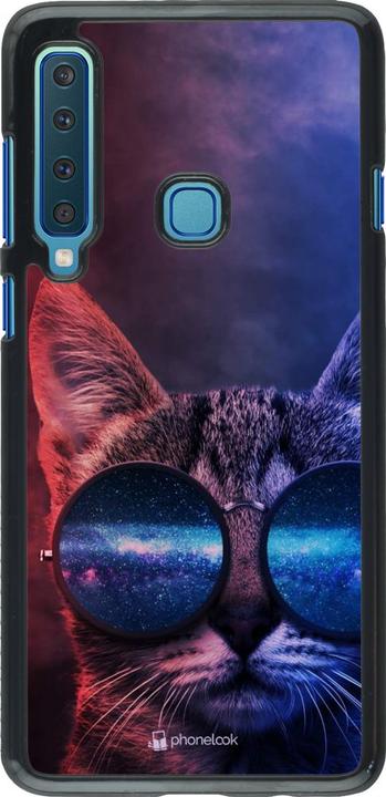 Produktbild PhoneLook Hülle Red Blue Cat Glasses (Samsung Galaxy A9)