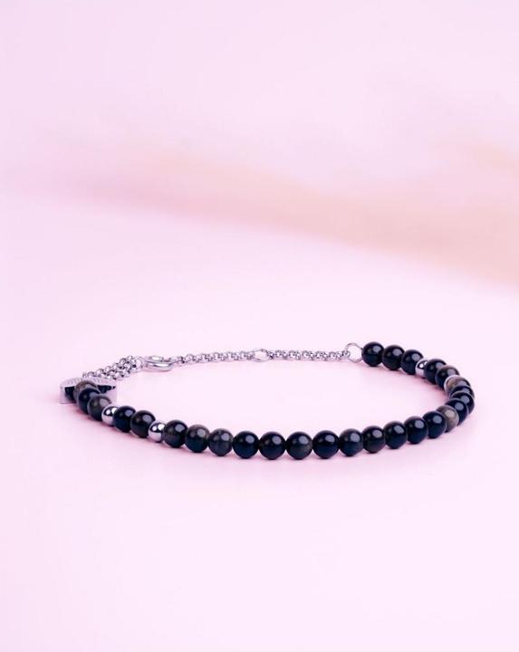 Produktbild Didyma Armband - Natürlicher Obsidianstein