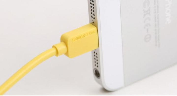 Actual product image Remax Lightning High Speed Charge & Sync USB Cable (1.50 m, 65 W)