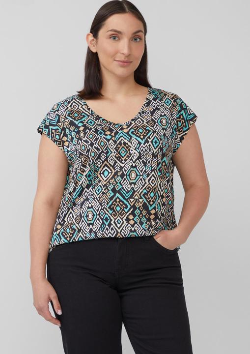 Image du produit S.Oliver T-Shirt Ärmelloses Relaxed-Fit-Shirt mit Cut-out und Schleife (44)