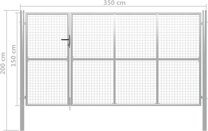 Produktbild vidaXL Gartentor