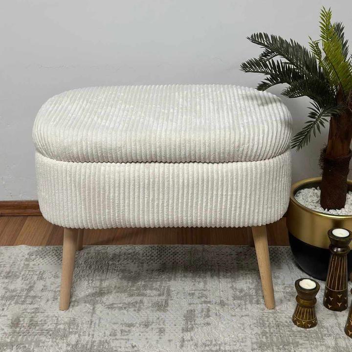 Produktbild Atelier del Sofa Mini Oslo Linen Pouffe