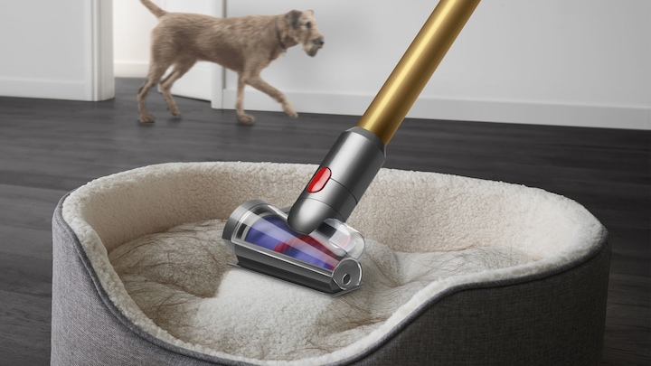Actual product image Dyson V12 Detect Slim Absolute bagless cordless upright hoover with 2-year guarantee