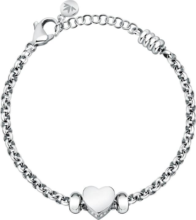 Actual product image Morellato Delicate steel bracelet with a heart Drops SCZ1260