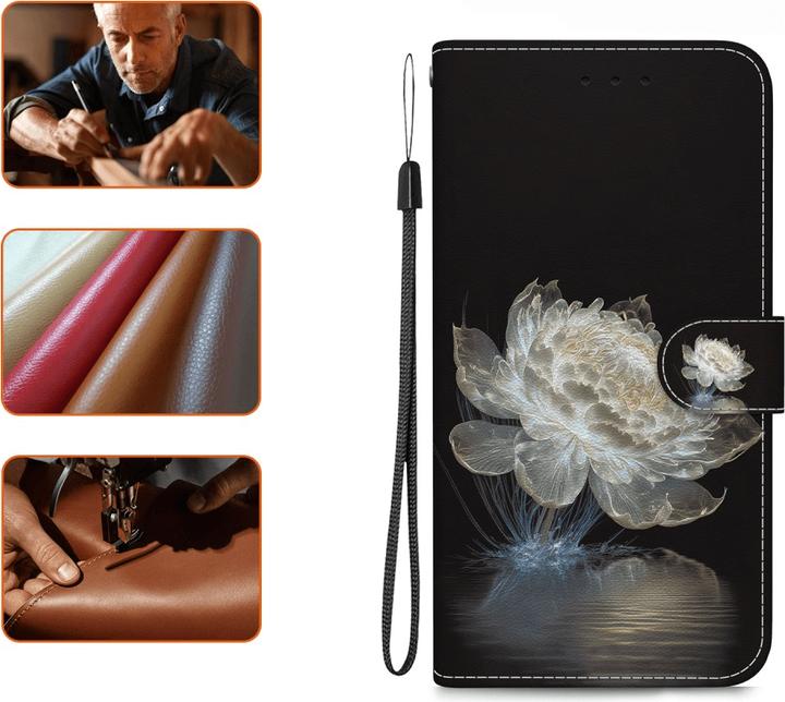 Immagine prodotto Cover-Discount Galaxy S25 Ultra - Tasche Hülle mit Blüten Motiv (Samsung Galaxy S25 Ultra)