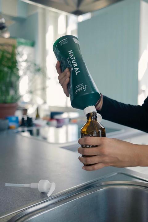 Immagine prodotto Soeder* Sapone naturale Pompelmo (Sapone liquido, Ricarica, 1000 ml)