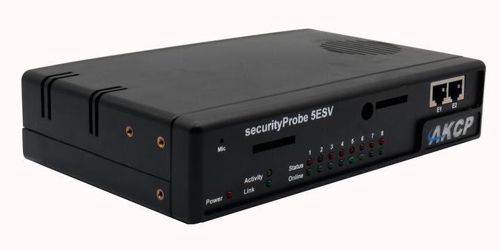 Image du produit AKCP securityProbe5ESV, 8 ports, DCW