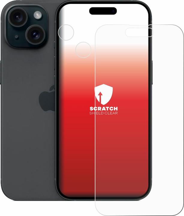 Produktbild upscreen Scratch Shield Displayschutz (1 Stk., Apple iPhone 15)