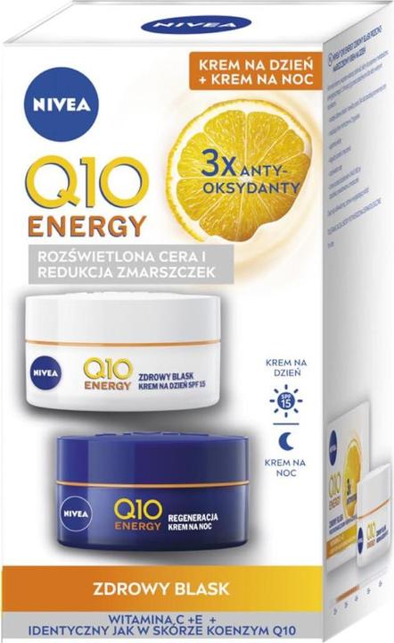 Produktbild NIVEA Q10 Day Cream Night Cream 50ml (Gesichtspflege Set)