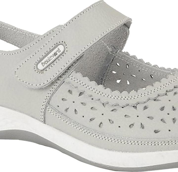 Image du produit Boulevard large ajustement Window Back Perforation Sangles Chaussures (38)