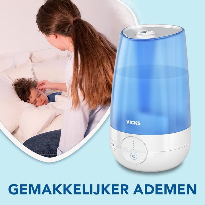 Image du produit Vicks Mini Kaltluft Ultraschall-Luftbefeuchter VUL565E (35 m²)