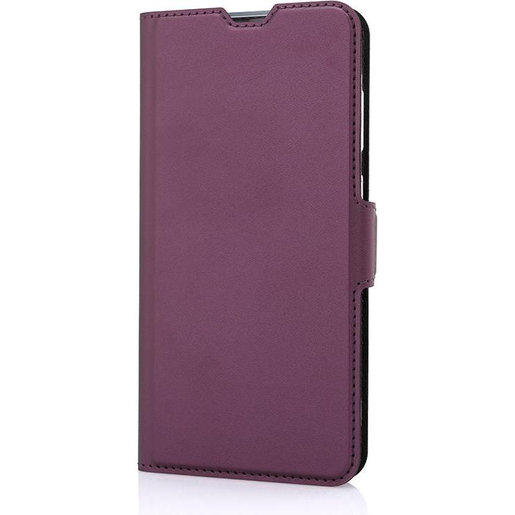 Wave BookCase -suojakuori, Samsung Galaxy A55, Smoky Sangria (Samsung Galaxy A55), Smartphone Hülle, Violett
