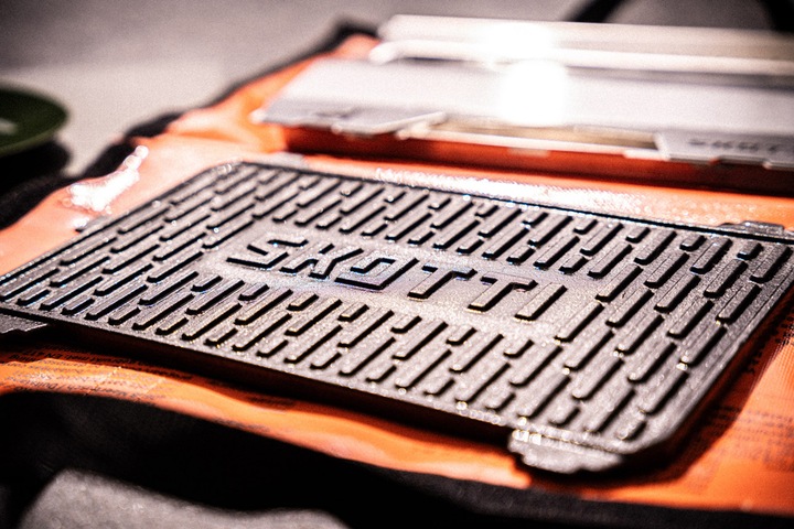 Actual product image Skotti Gusseisen Plancha Kast