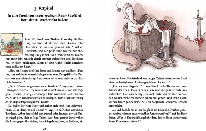 Produktbild Der kleine Ritter Trenk und der Grosse Gefährliche (Deutsch, Kirsten Boie, 2011)