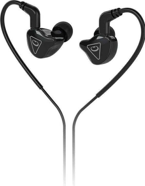 Actual product image Behringer MO240 - 2-way in-ear headphones with MMCX connection - black (ANC, Cable)