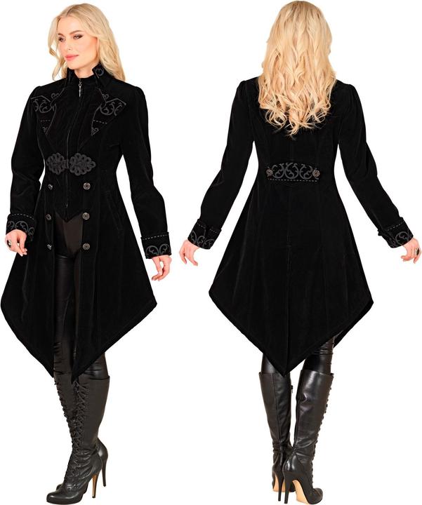 Immagine prodotto Widmann Schwarzer Gothic Mantel Aus Samt (M)