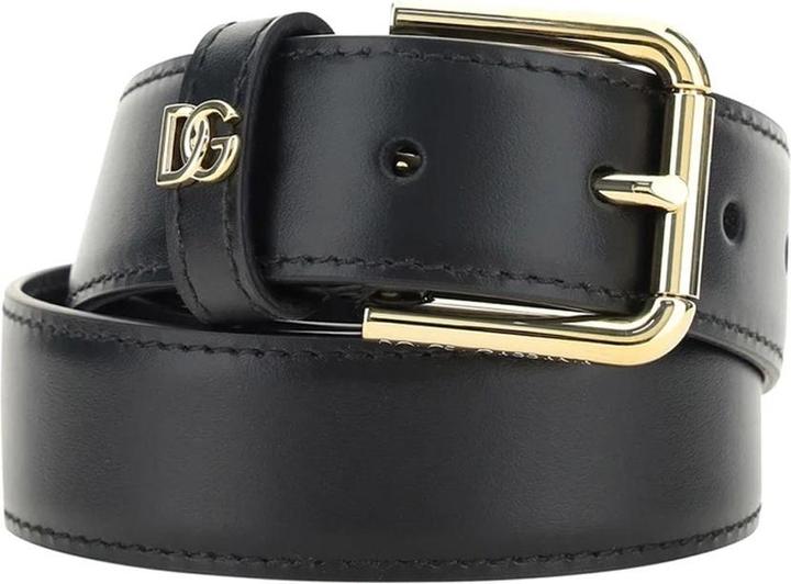 Produktbild Dolce & Gabbana Leather Logo Belt