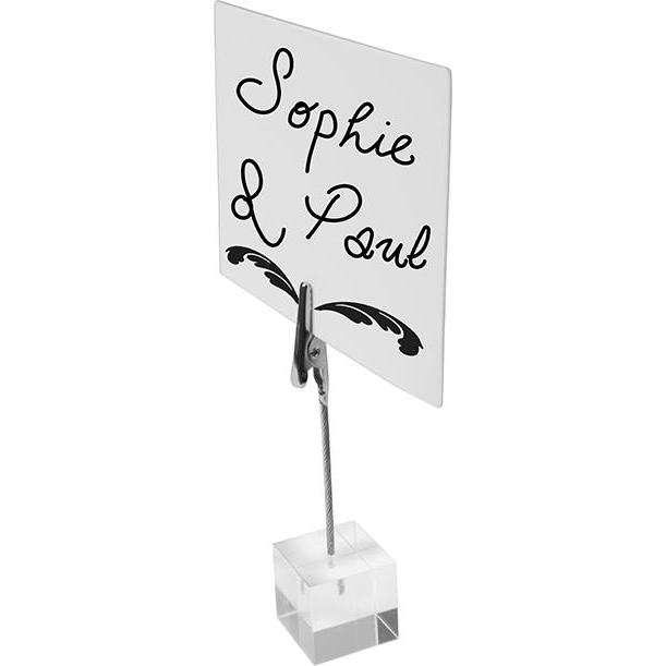 Thumbnail - Securit, Informationsschild, Halterung CLAMP fr Kreidetafelschilder, Acryl