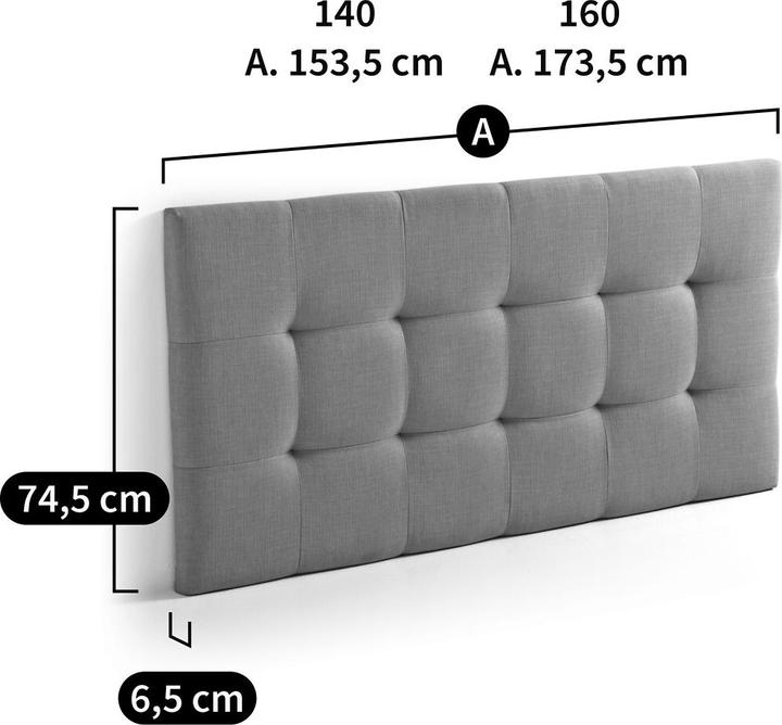 Image du produit La Redoute Interieurs Numa (160.60 x 6.50 x 74.50 cm)