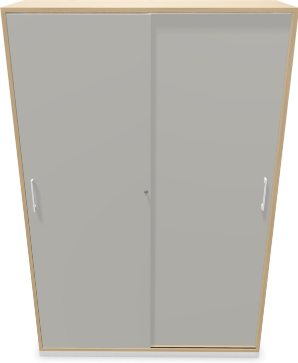 Image du produit Narbutas Choice Armoire à portes coulissantes (120 x 40 x 182 cm)