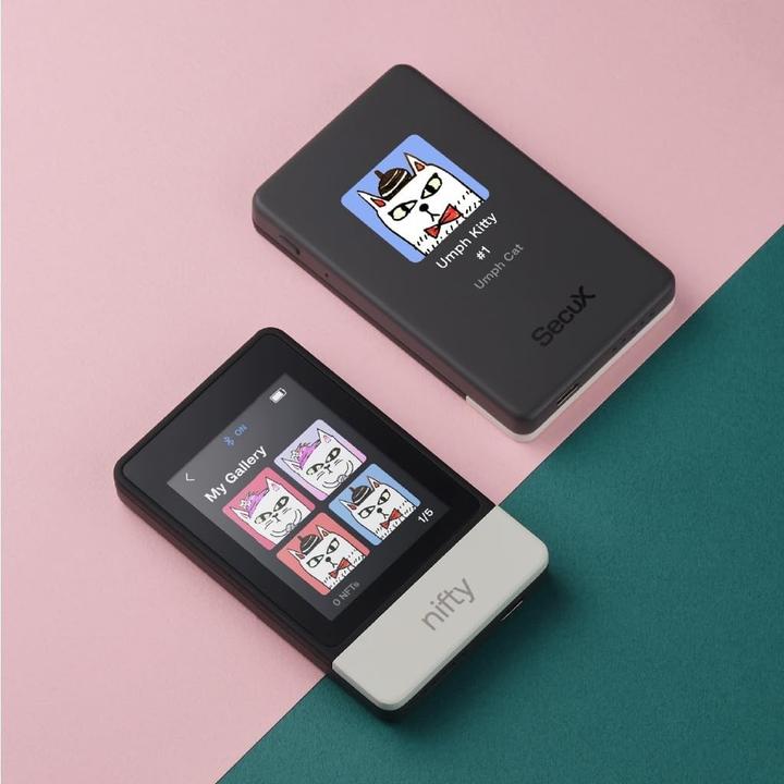 Produktbild Secux Nifty hardware wallet voor NFTs (Ethereum Classic)