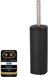 Actual product image Wenko WC-Garnitur Mod. Alassio, Schwarz geschlossene Form, aus lackiertem Stahl