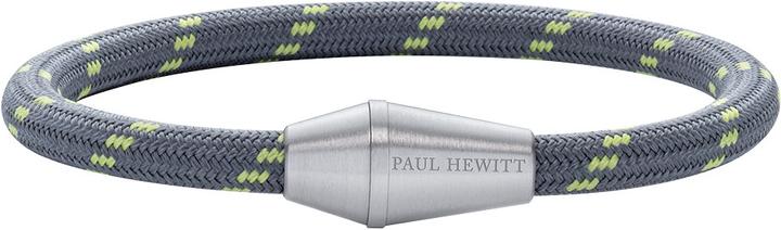Paul Hewitt Bracelet Conic Silver Nylon Grey Green XL (21 cm, Nylon)