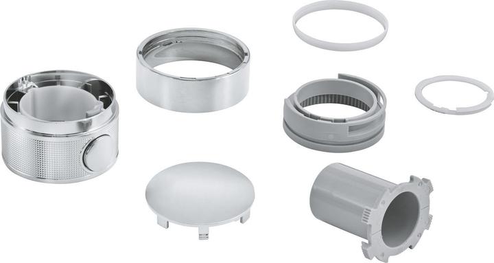 Actual product image Grohe Temperature selector handle for Grohtherm SmartControl FMS chrome