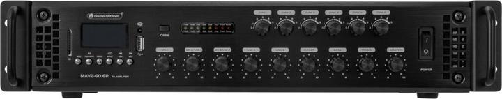 Actual product image Omnitronic MAVZ-60.6P ELA mixing amplifier (Amplifier)