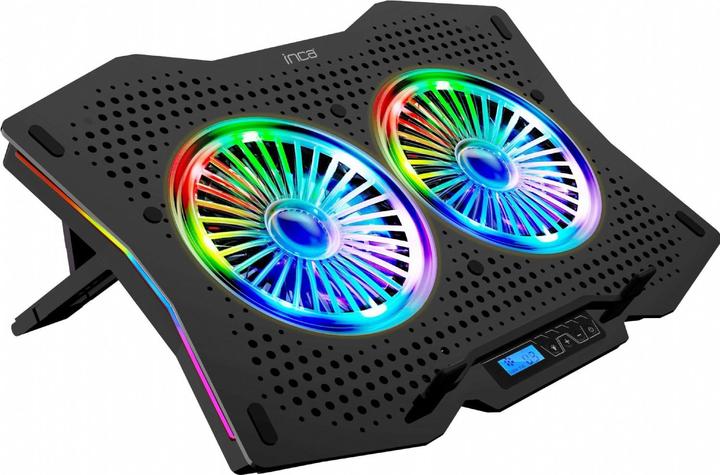 Image du produit Inca ARRAX II 2X RGB FAN,LCD CONTROL PANEL,7 STEPS 10"-18 "NTB COOLER