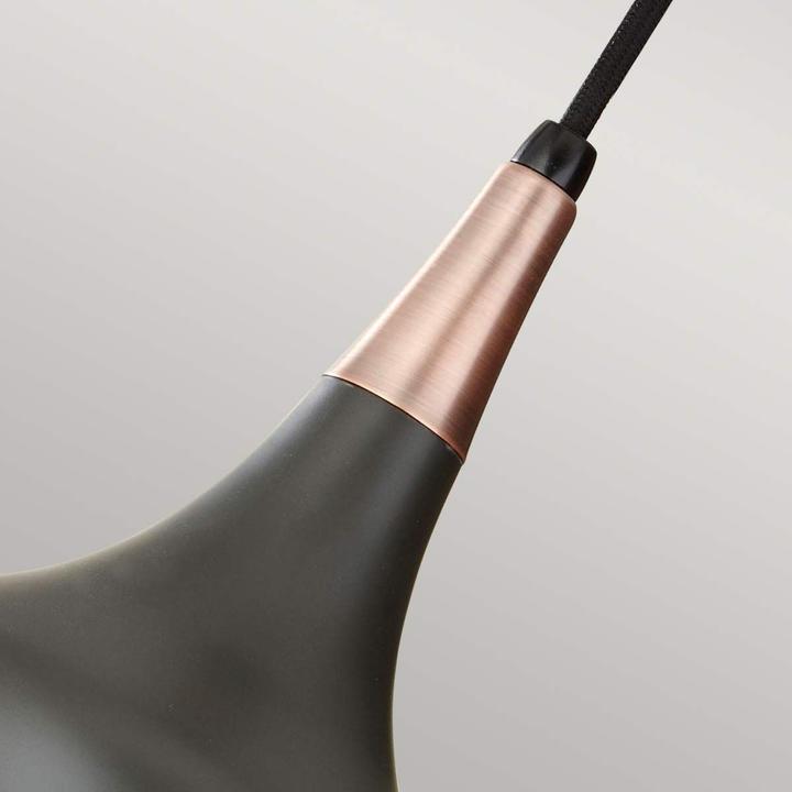 Produktbild Elstead Lighting Beso Hängeleuchte E27 24cm Dunkle Bronze (E27, 2400 lm)