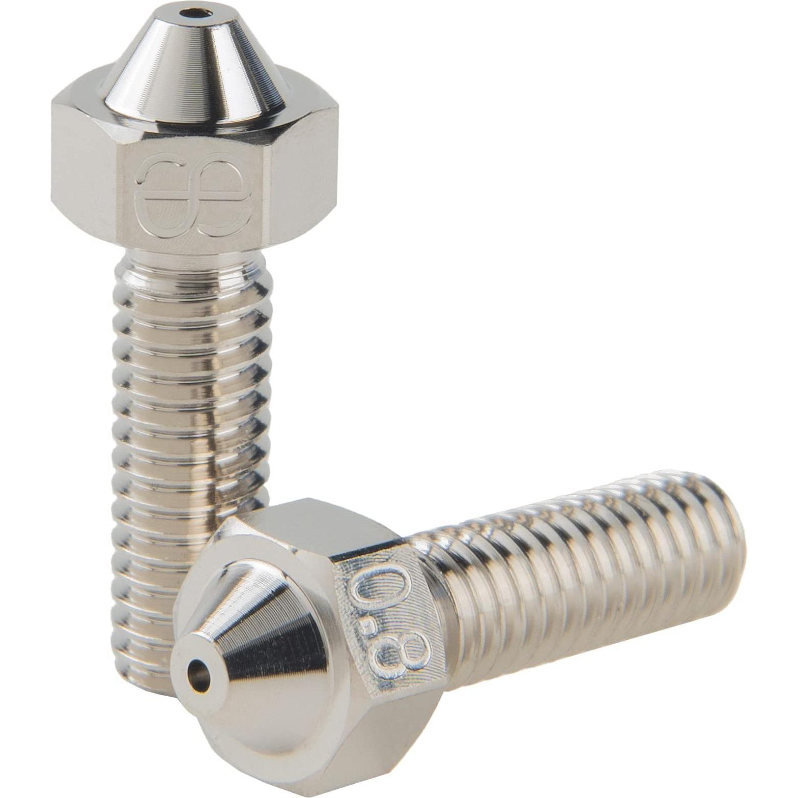 Dropeffect XG M4 Threaded Plated Copper Nozzle 0.8/1.75mm, 3D Drucker Zubehör