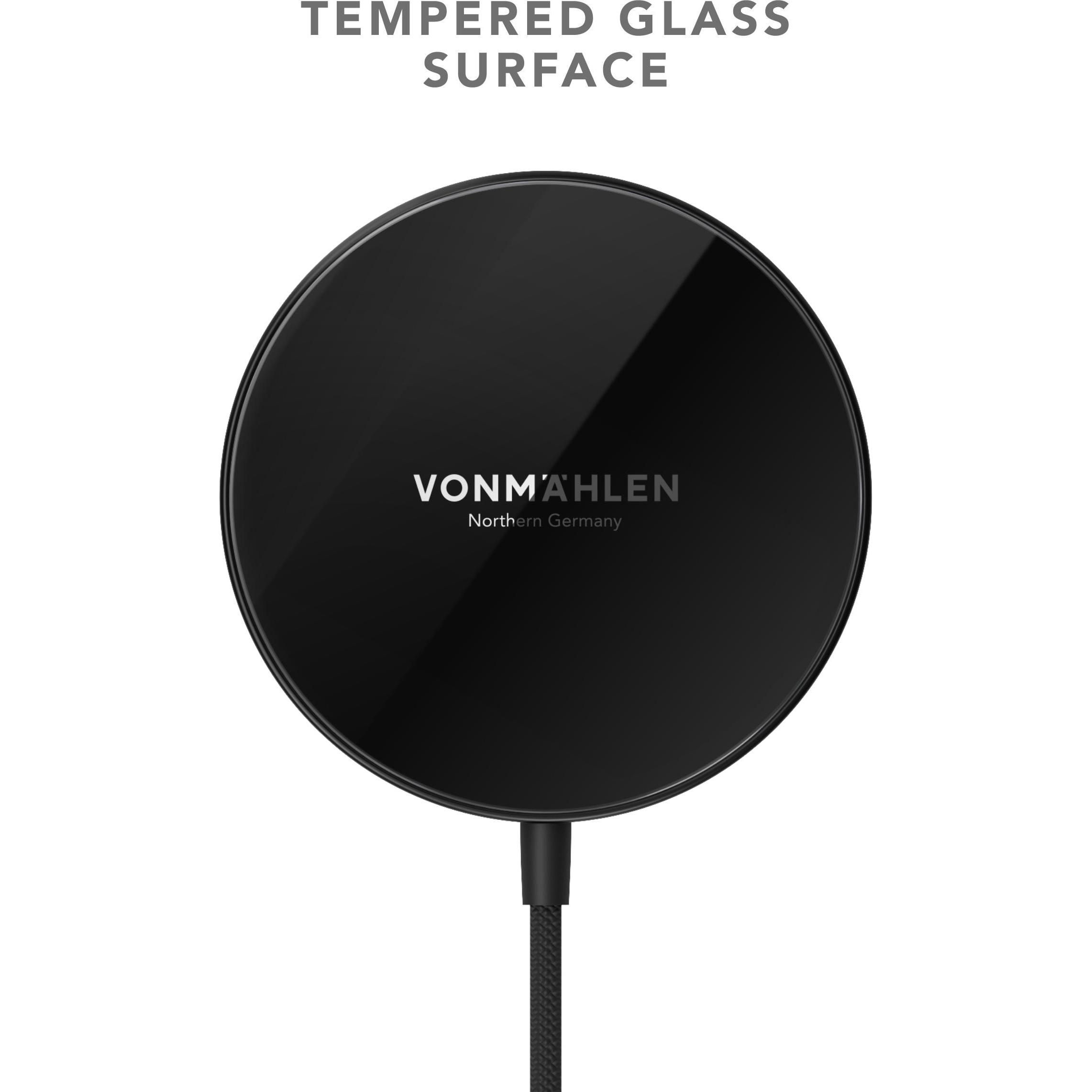 Thumbnail - Vonmählen Aura Mini Black (15 W), Wireless Charger, Schwarz