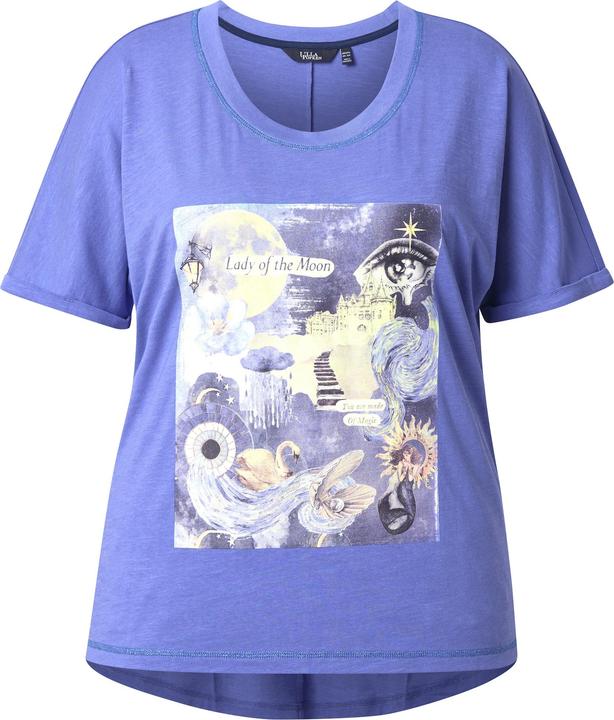 Produktbild Ulla Popken T-Shirt, Oversized, Rundhals, Halbarm, Modalmix (58)