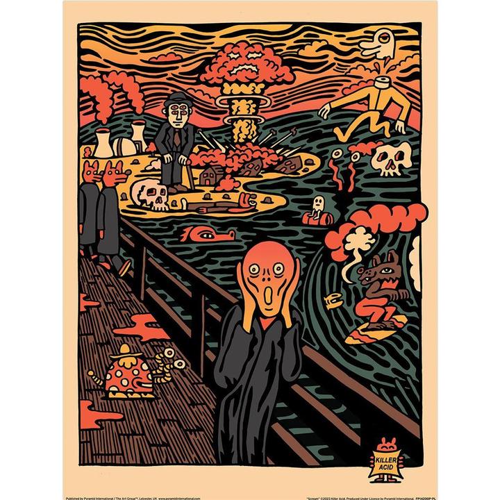 Image du produit Killer Acid - Imprimé SCREAM (40 x 30 cm)