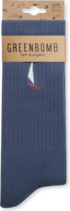 Produktbild Greenbomb Socken Nature Sailship (36 - 40)