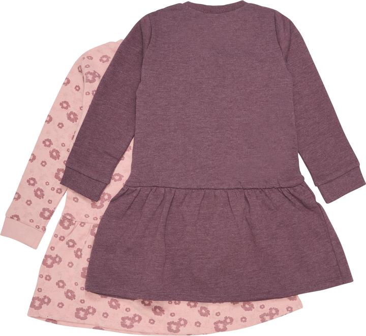 Produktbild Minymo Sweat-Kleid 2er Set Misty Rose Gr. 98 (98)