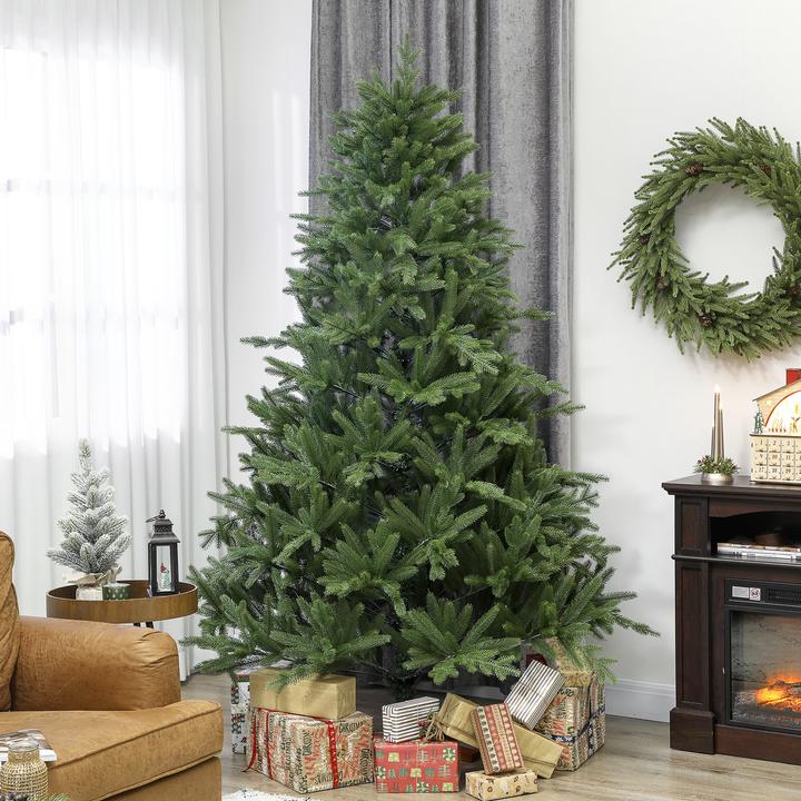 Actual product image Homcom Weihnachtsbaum Kunststoff (210 cm)