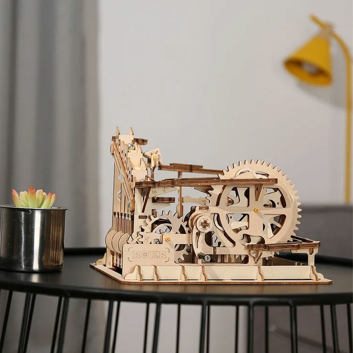 Produktbild Rokr Parkour Kugelbahn - 3D Holzbausatz