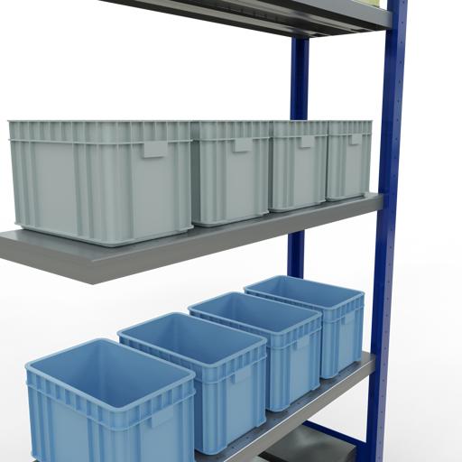 Image du produit Schulte Lagertechnik Système enfichable Élément suivant MULTIplus330 avec traverse de longueur