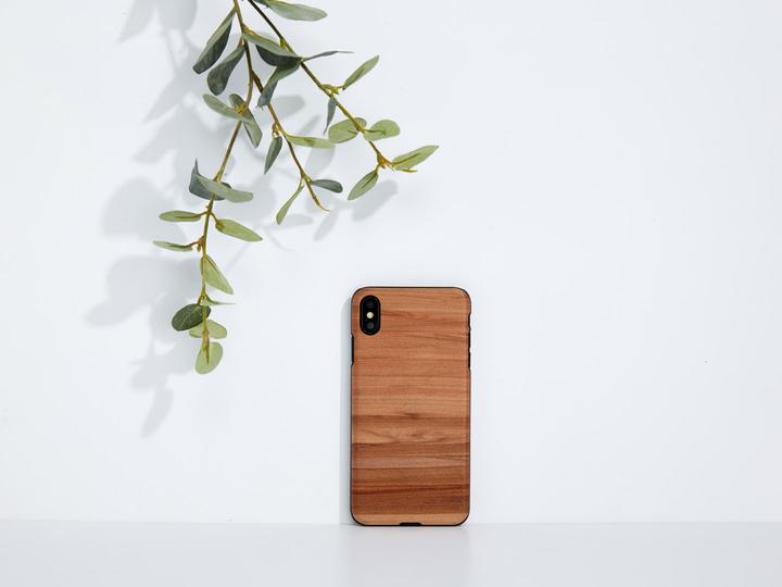 Produktbild Man&Wood SmartPhone case iPhone XS Max cappuccino black (Apple iPhone XS Max)
