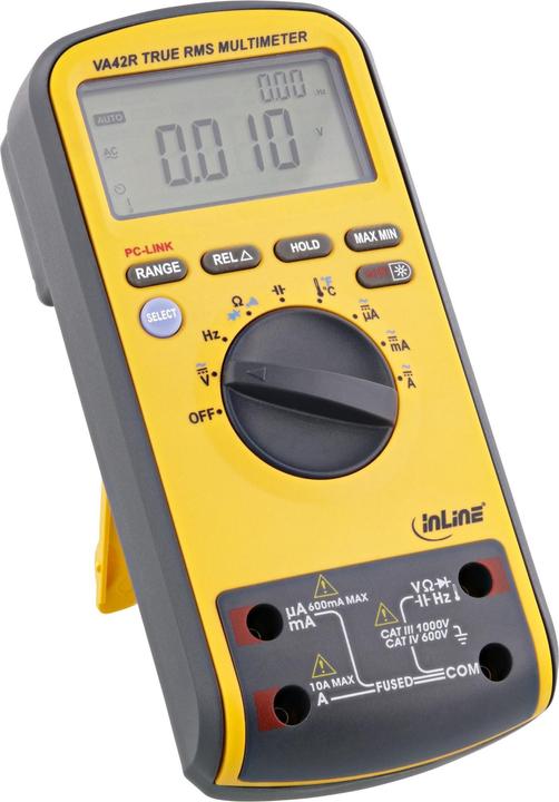 Actual product image InLine Multimeter Dual-Display (CAT IV 600V, CAT III 1000V)