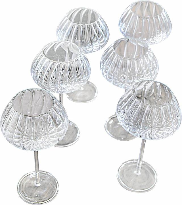 Loberon Verre à vin set de 6 Minou clair (50 cl, 6 Verres, Set de verres à vin)