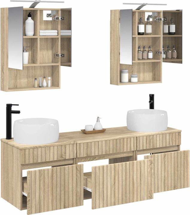 Produktbild vidaXL Badezimmerschrank-Set