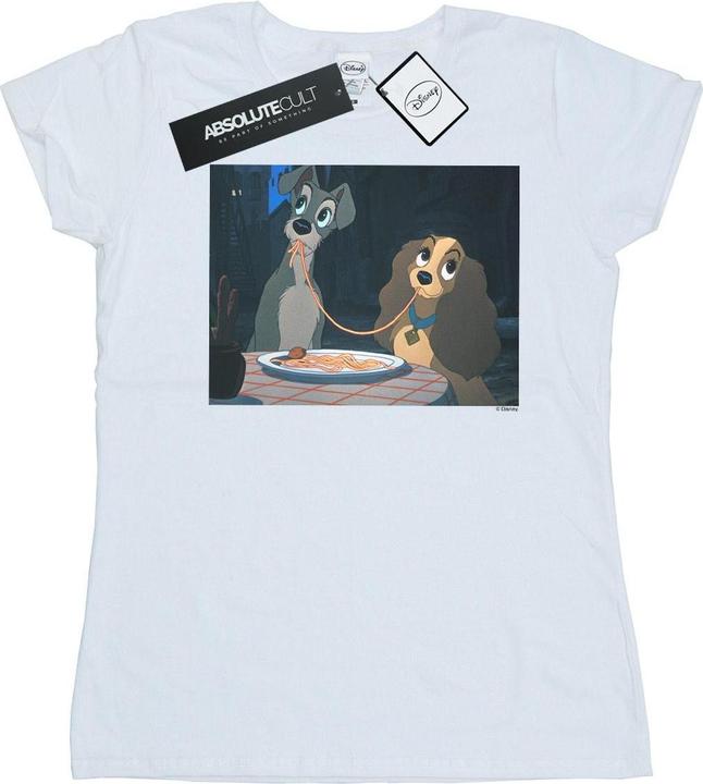 Produktbild Disney Lady And The Tramp Spaghetti Slurp TShirt (XL)
