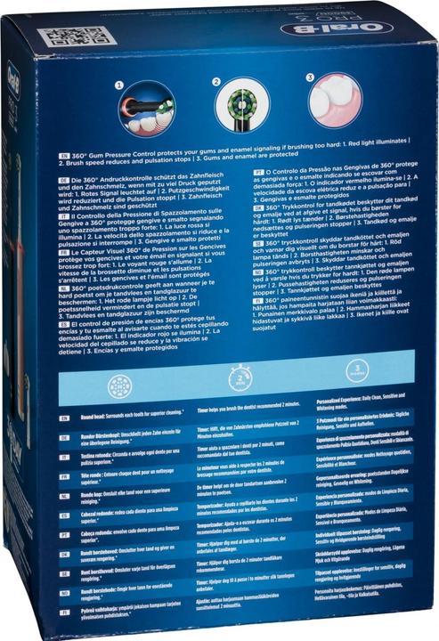 Nutritional values and ingredients Oral-B Pro 3 3900 (Oscillating toothbrush)
